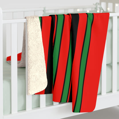 Malawi Retro Stripes Blanket Throw