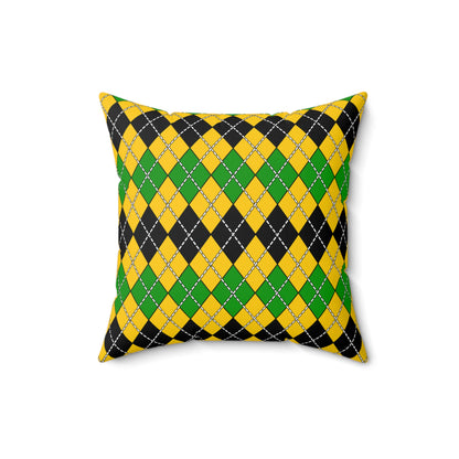 Jamaica Retro Argyle Cushion Pillow
