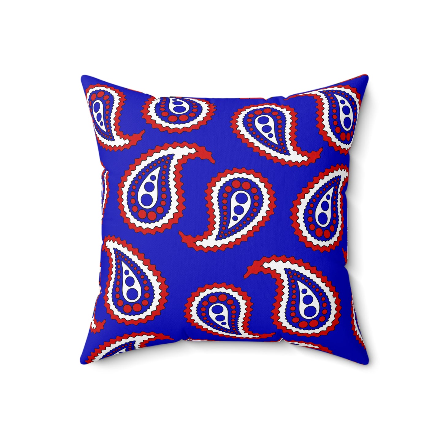 Slovenia Retro Paisley Cushion Pillow