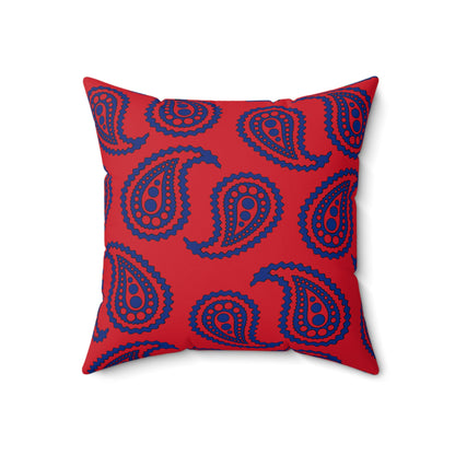 Liechtenstein Retro Paisley Cushion Pillow