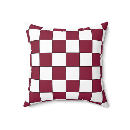 Qatar Retro Check Cushion Pillow