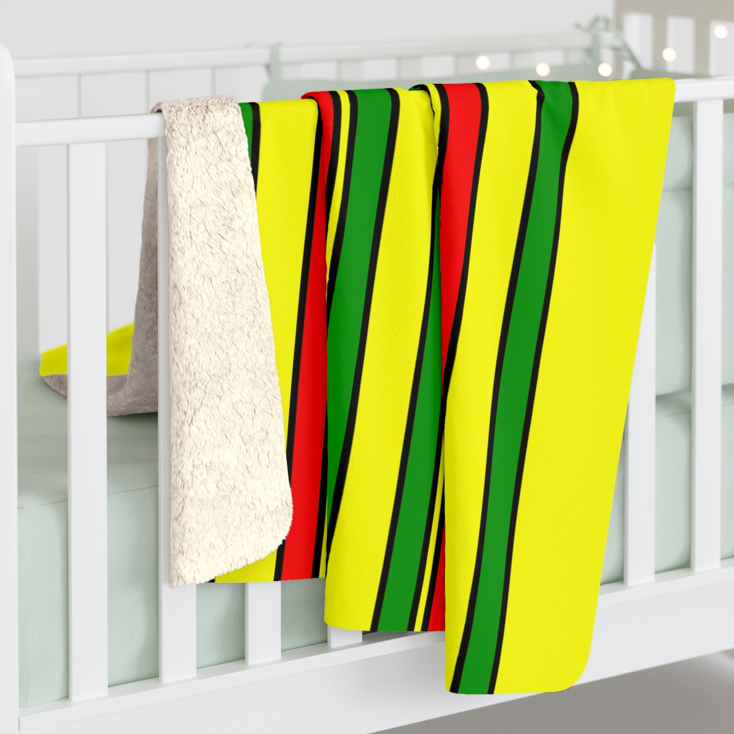 Mali Retro Stripes Blanket Throw