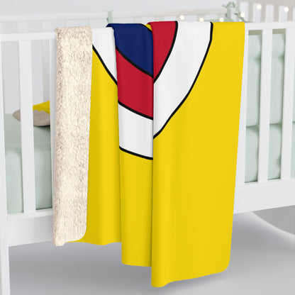Niue Retro Target Blanket Throw