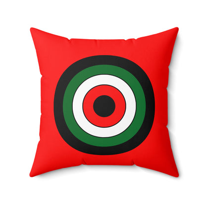 United Arab Emirates Retro Target Cushion Pillow