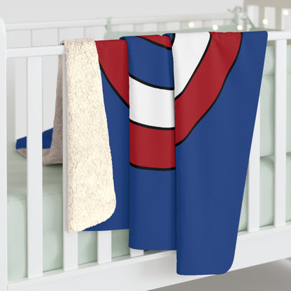 Netherlands Retro Target Blanket Throw