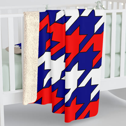 Australia Retro Houndstooth Blanket Throw