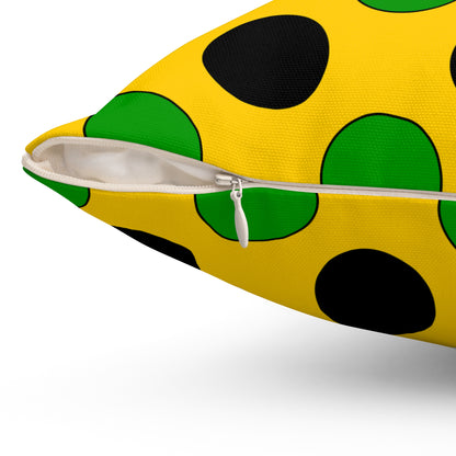 Jamaica Retro Polka Dots Cushion Pillow
