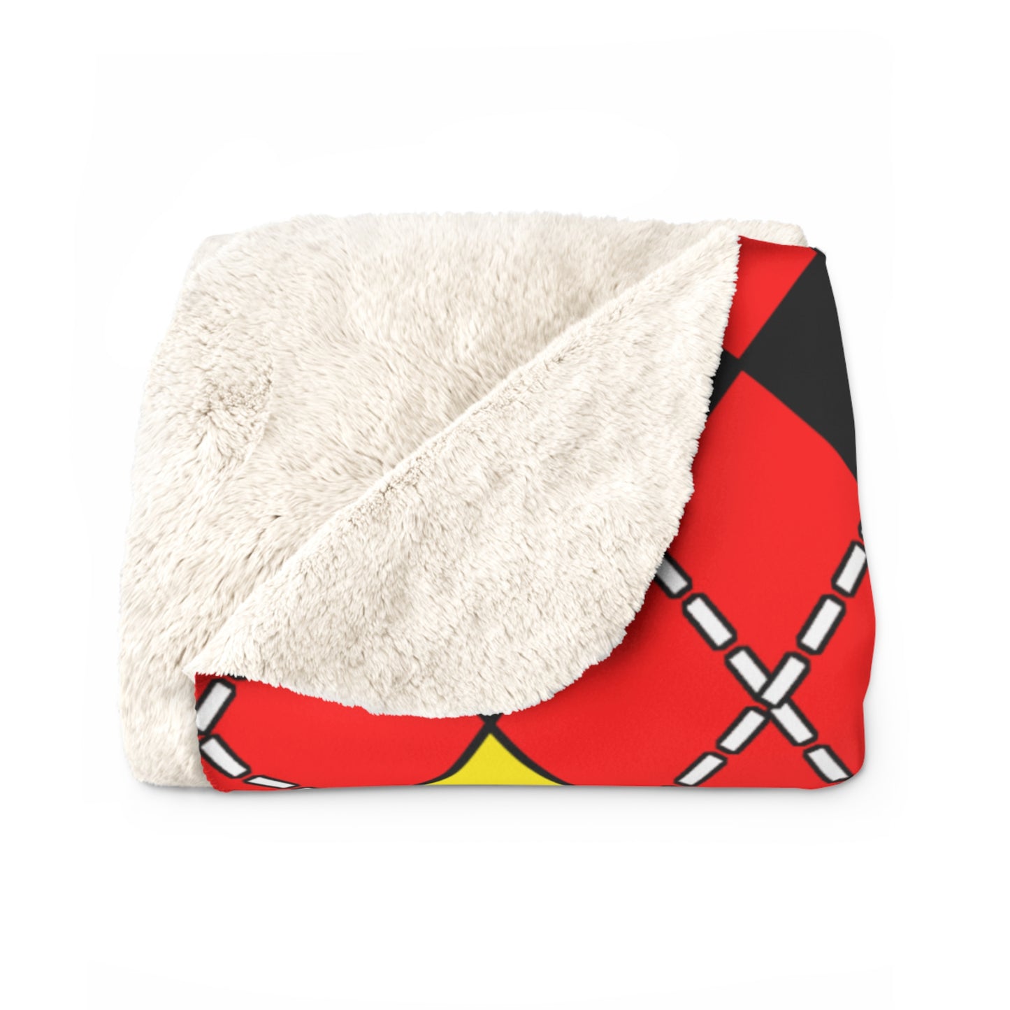 Angola Retro Argyle Blanket Throw