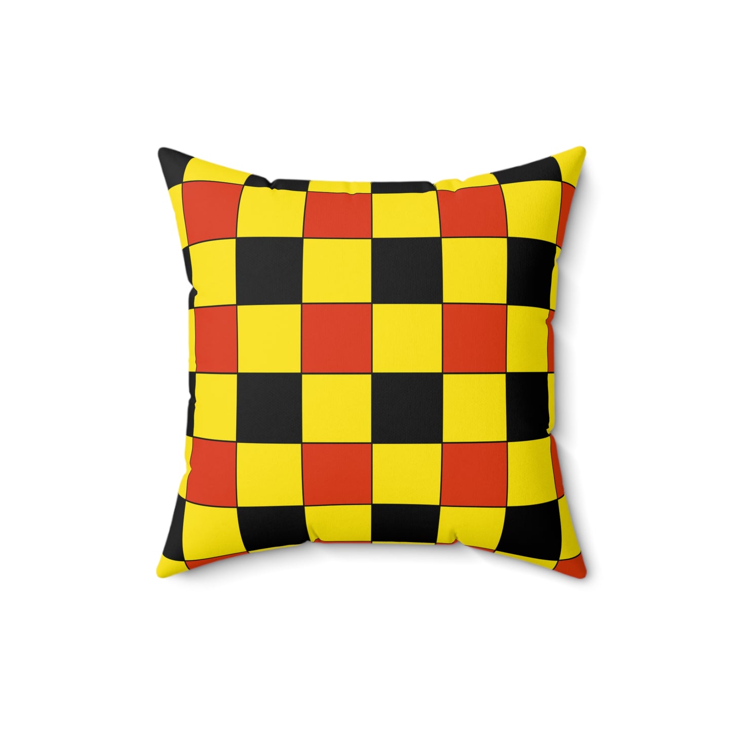 Uganda Retro Check Cushion Pillow