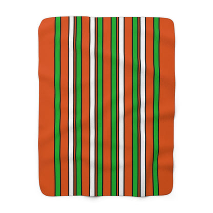 Niger Retro Stripes Blanket Throw