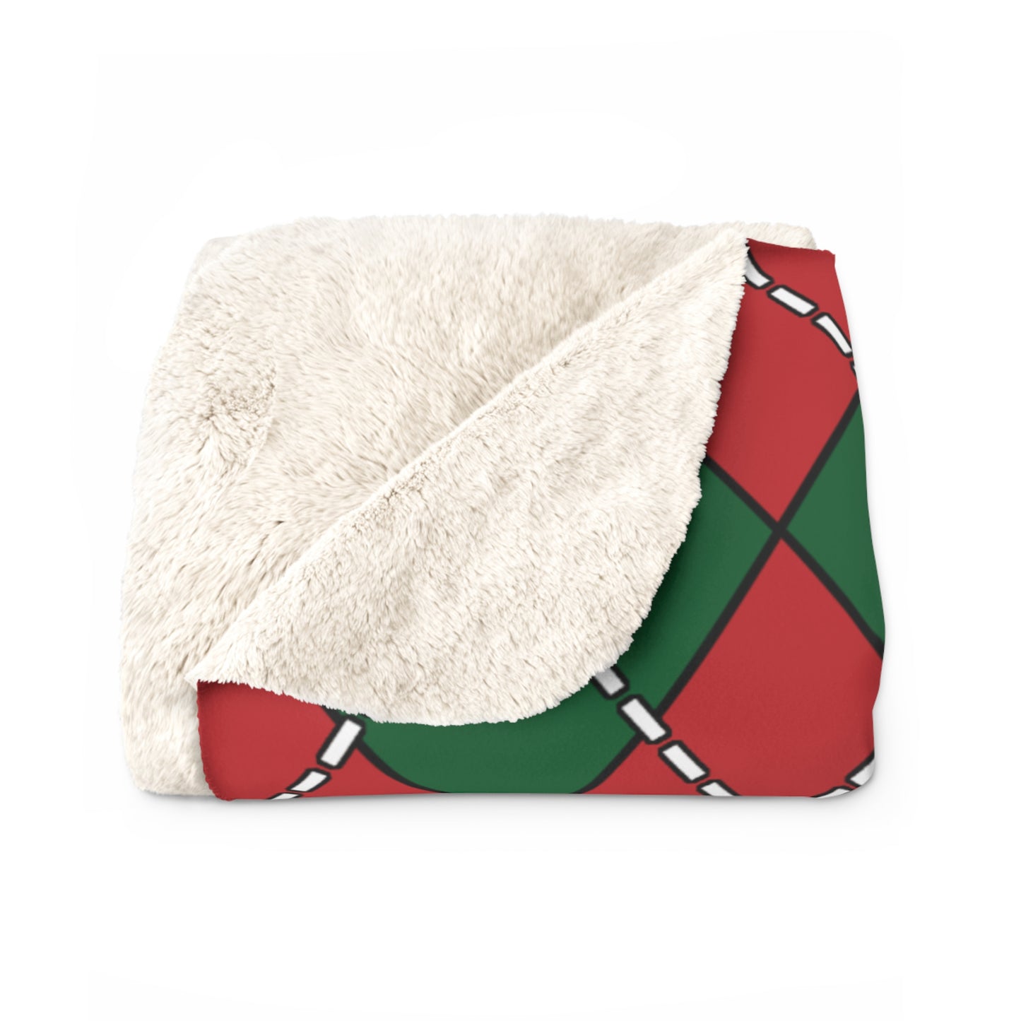 Morocco Retro Argyle Blanket Throw