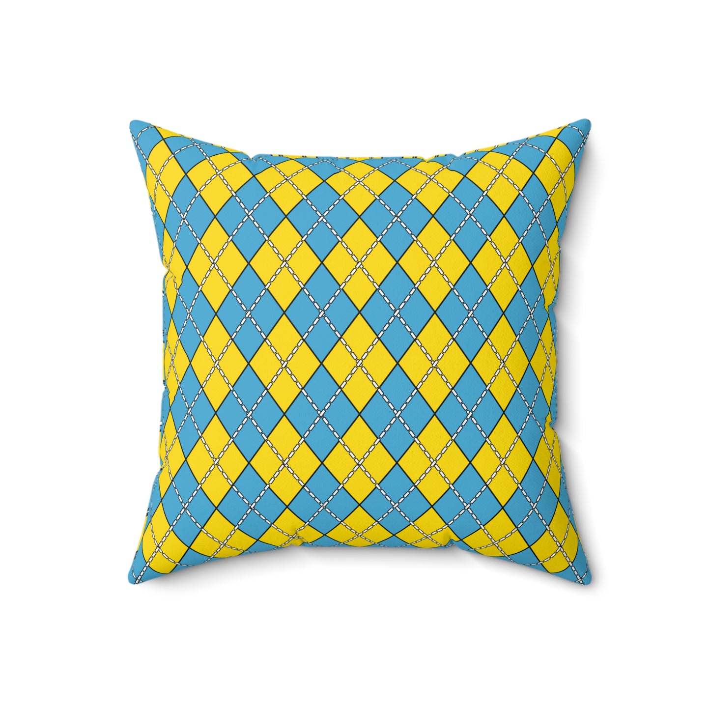 Palau Retro Argyle Cushion Pillow