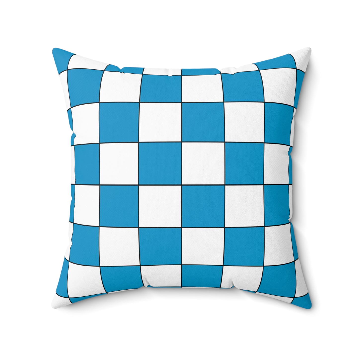 Galicia Retro Check Cushion Pillow