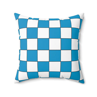Galicia Retro Check Cushion Pillow