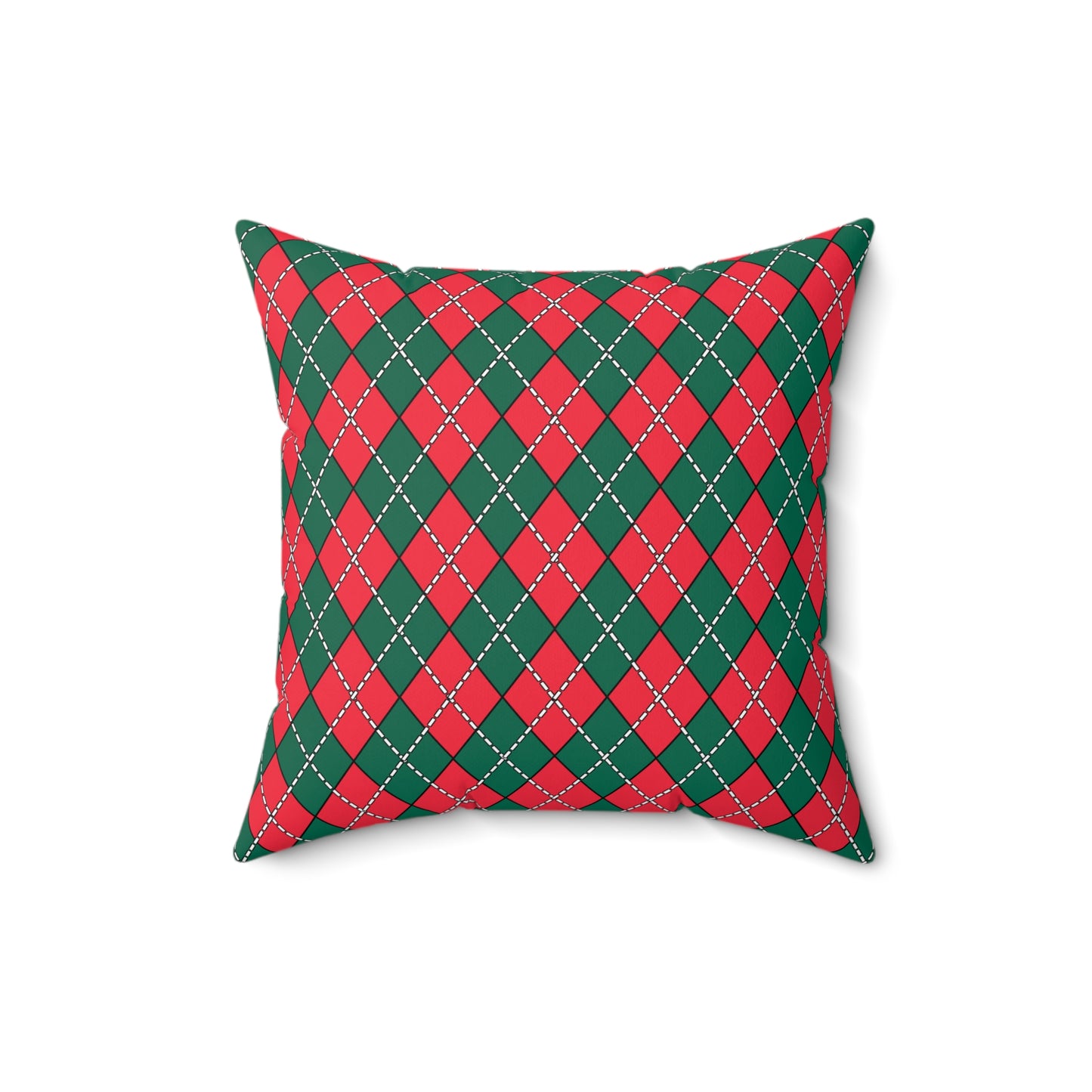 Bangladesh Retro Argyle Cushion Pillow
