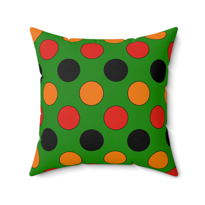 Zambia Retro Polka Dots Cushion Pillow