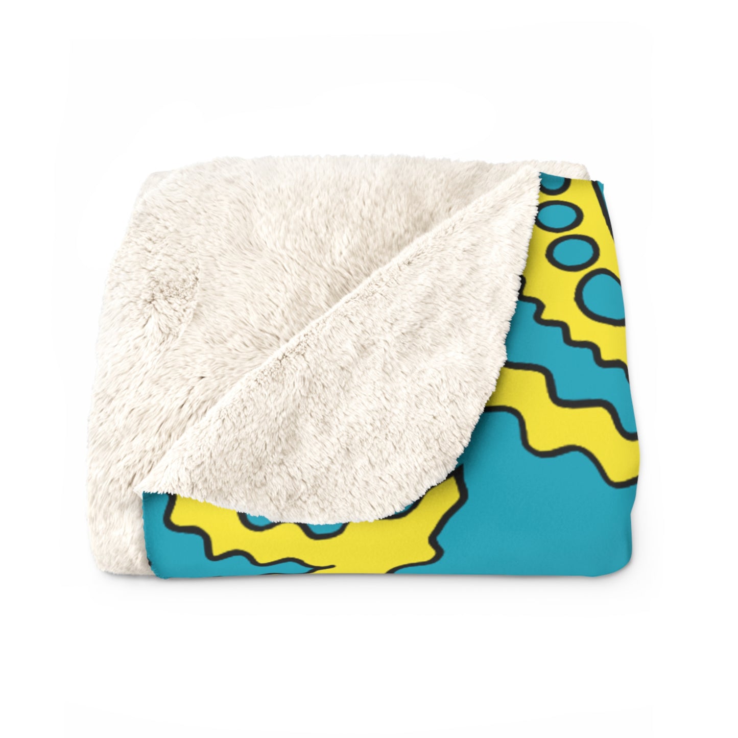 Kazakhstan Retro Paisley Blanket Throw
