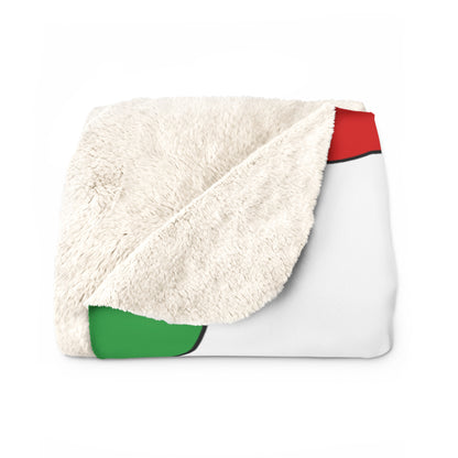 Iran Retro Polka Dots Blanket Throw