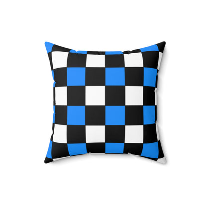 Estonia Retro Check Cushion Pillow