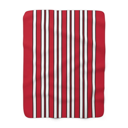 Austria Retro Stripes Blanket Throw