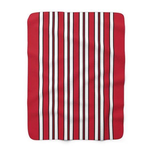Austria Retro Stripes Blanket Throw
