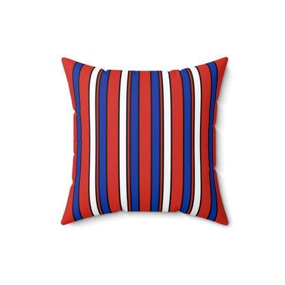 Paraguay Retro Stripes Cushion Pillow