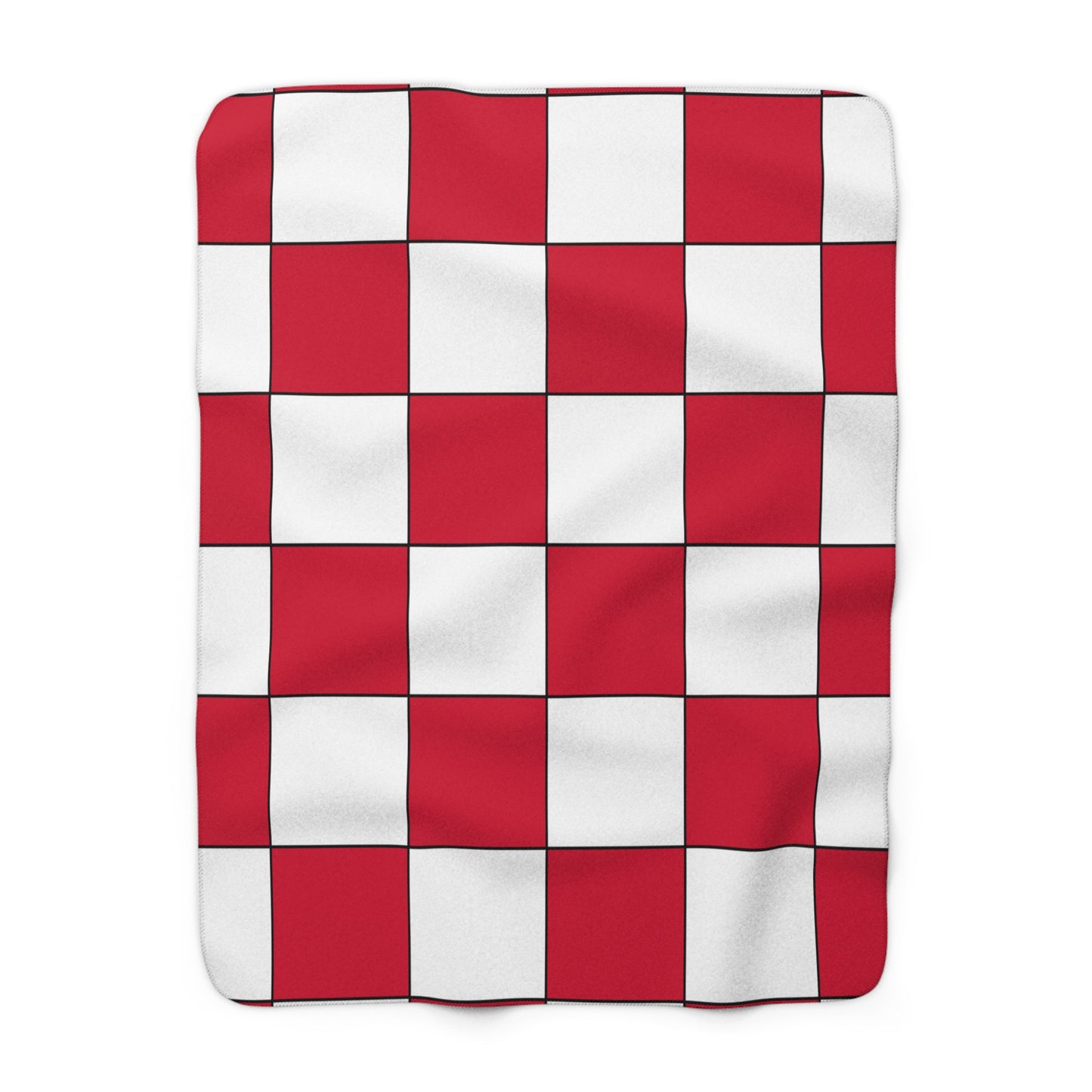 Greenland Retro Check Blanket Throw