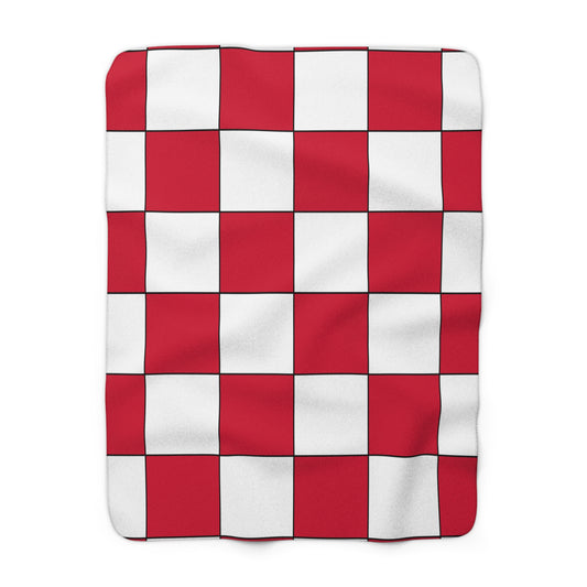 Greenland Retro Check Blanket Throw