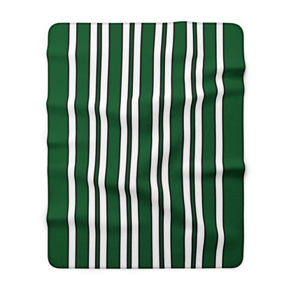 Saudi Arabia Retro Stripes Blanket Throw
