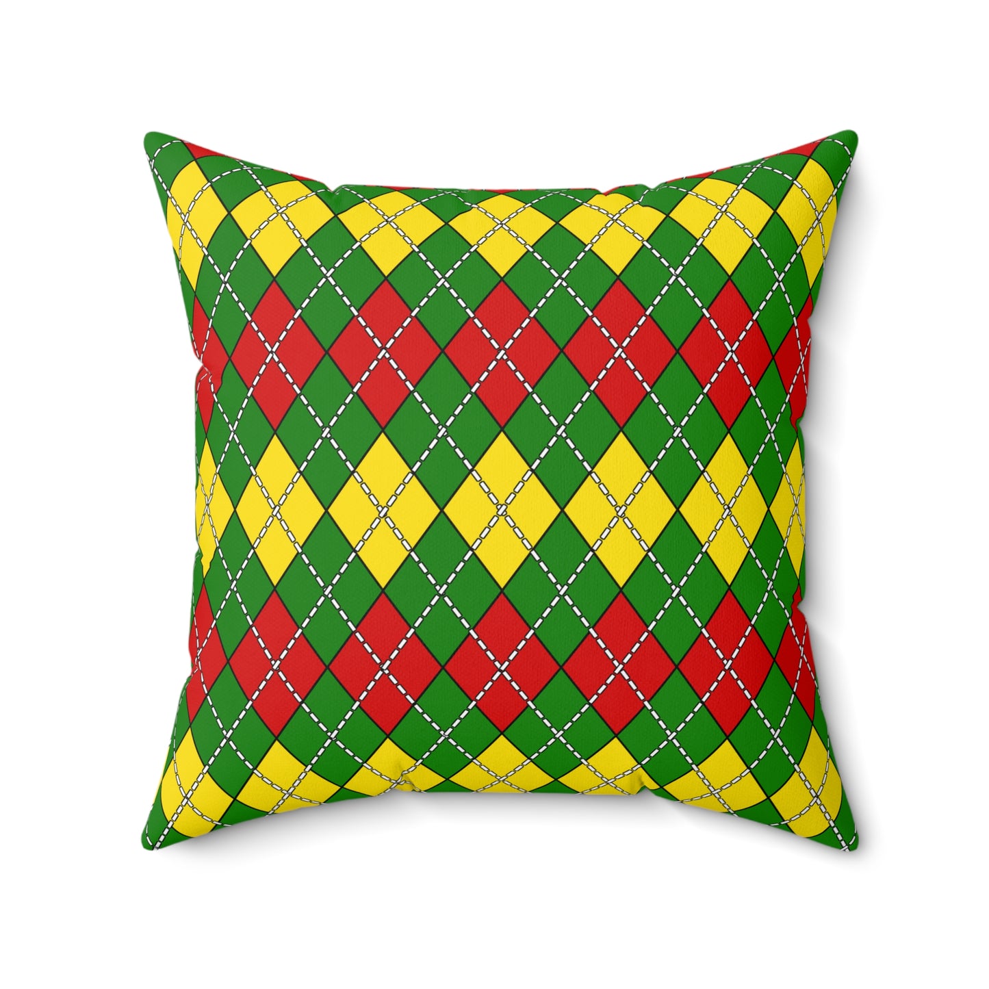 Togo Retro Argyle Cushion Pillow