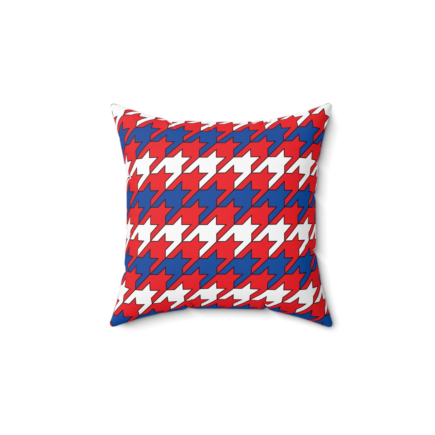 Slovakia Retro Houndstooth Cushion Pillow