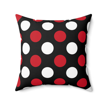 Iraq Retro Polka Dots Cushion Pillow