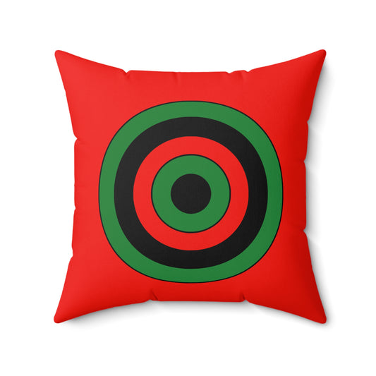 Malawi Retro Target Cushion Pillow