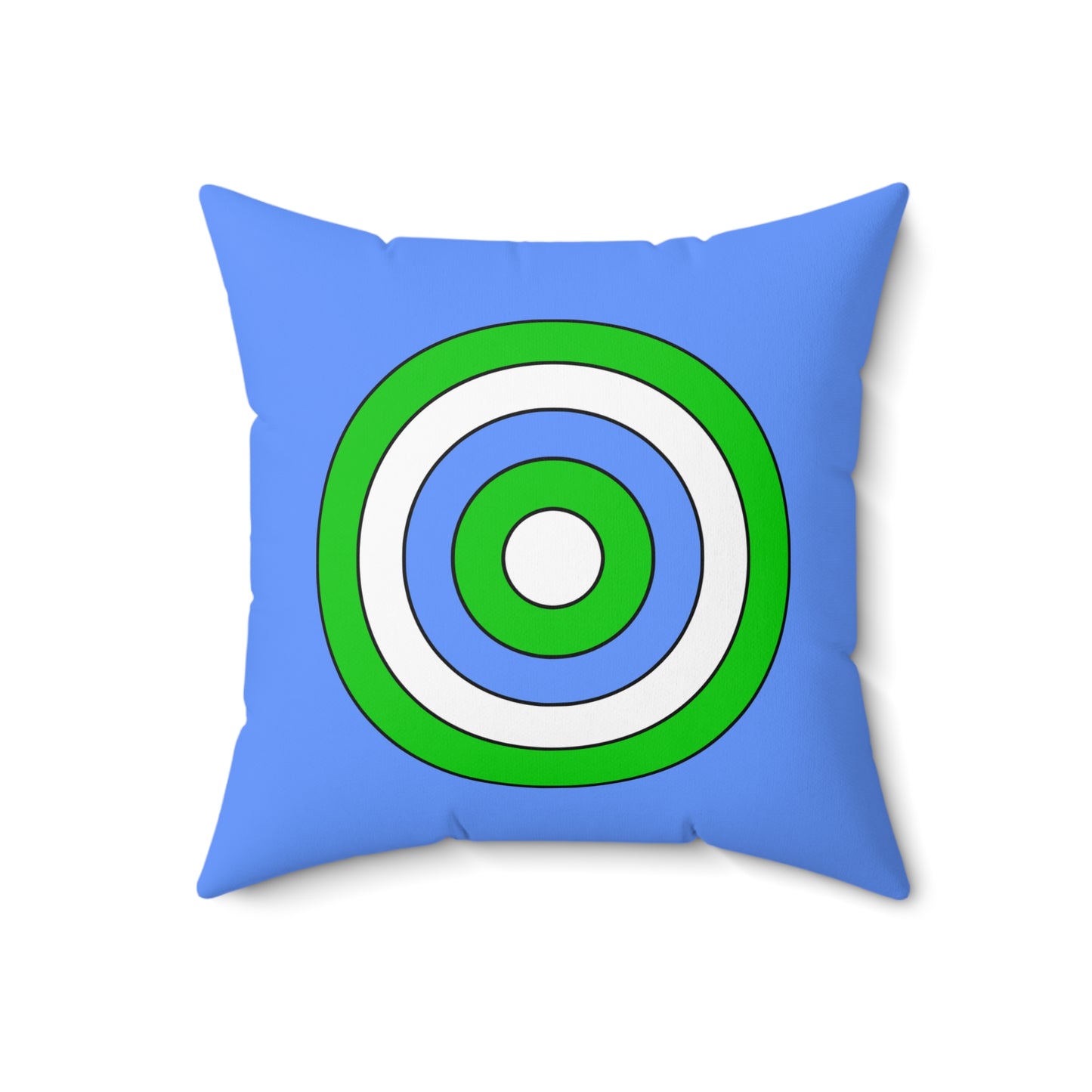 Djibouti Retro Target Cushion Pillow