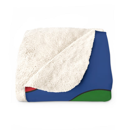 Belize Retro Polka Dots Blanket Throw