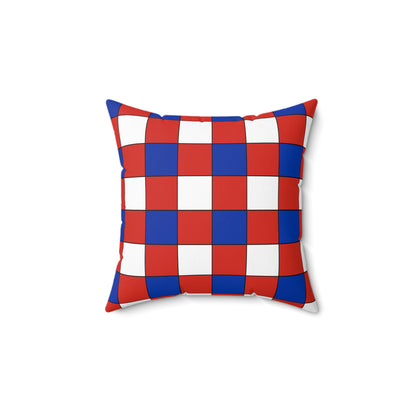 Paraguay Retro Check Cushion Pillow