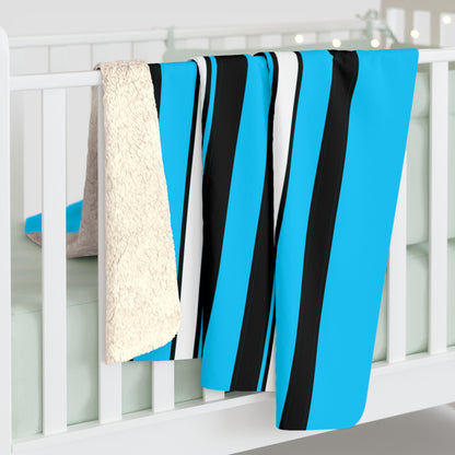Botswana Retro Stripes Blanket Throw