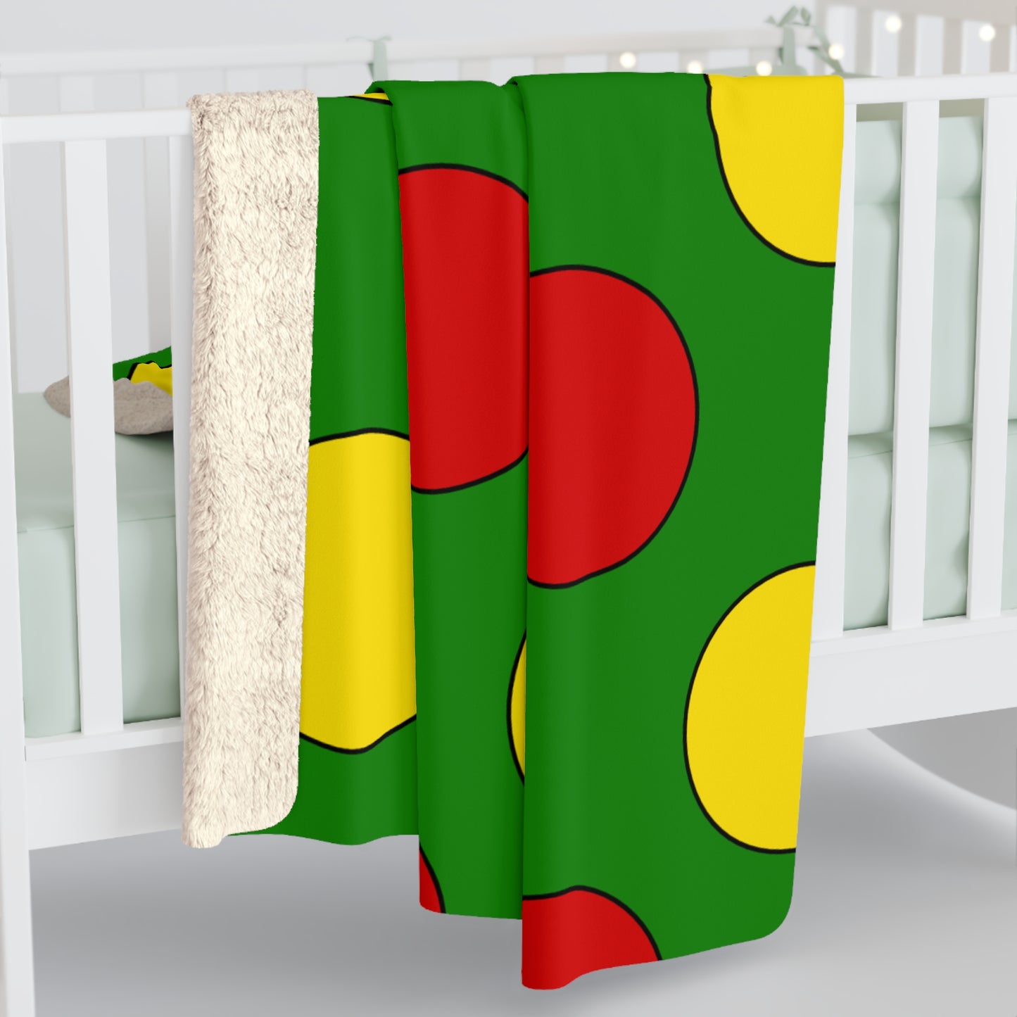 Togo Retro Polka Dots Blanket Throw