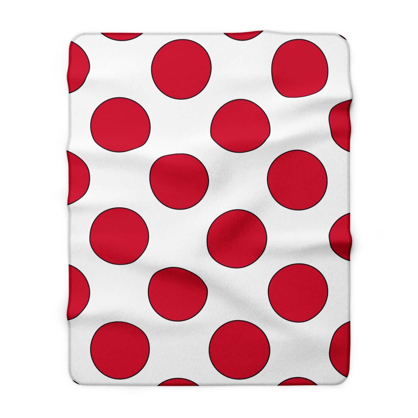 Greenland Retro Polka Dots Blanket Throw