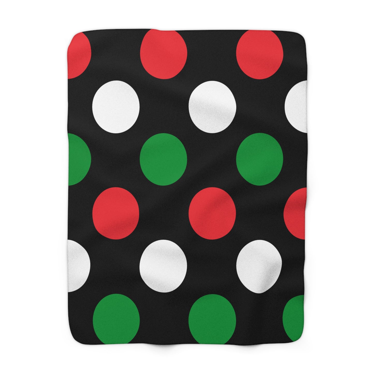 Palestine Retro Polka Dots Blanket Throw