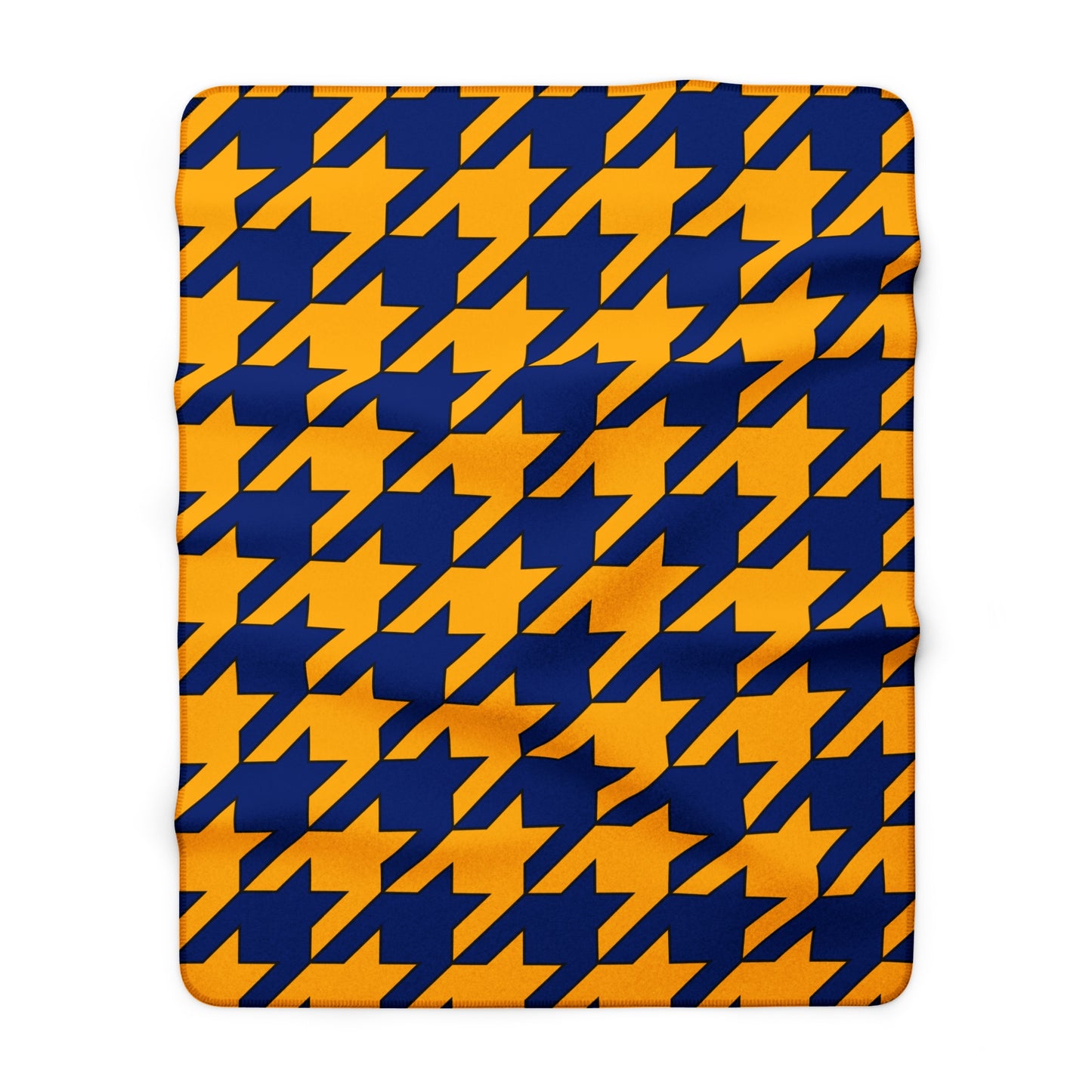 Nauru Retro Houndstooth Blanket Throw