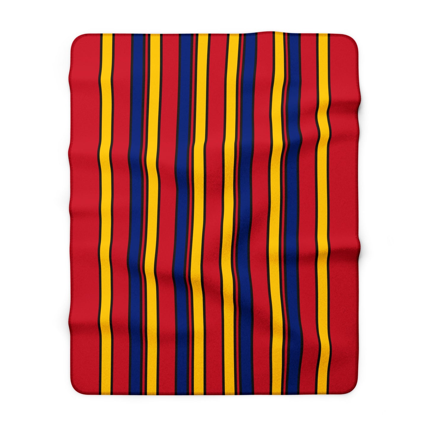 Venezuela Retro Stripes Blanket Throw