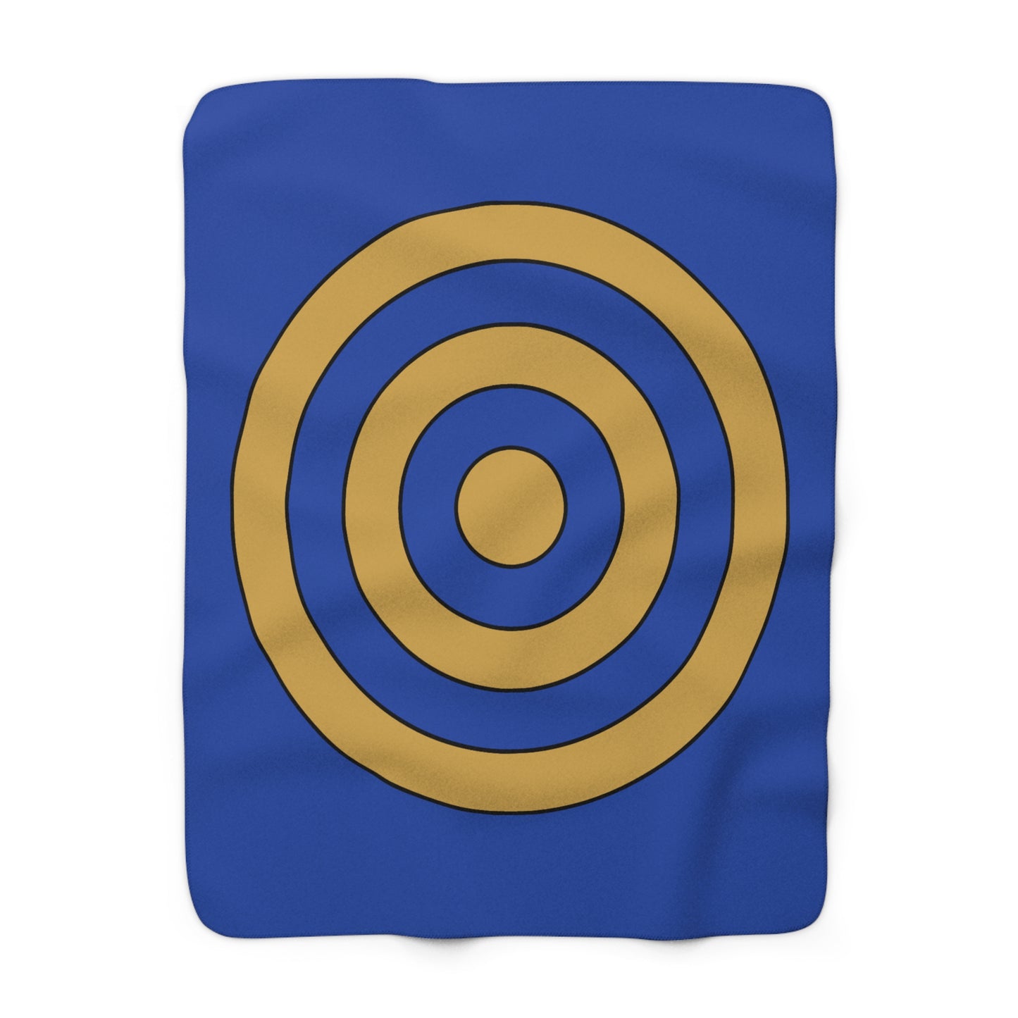 Kosovo Retro Target Blanket Throw