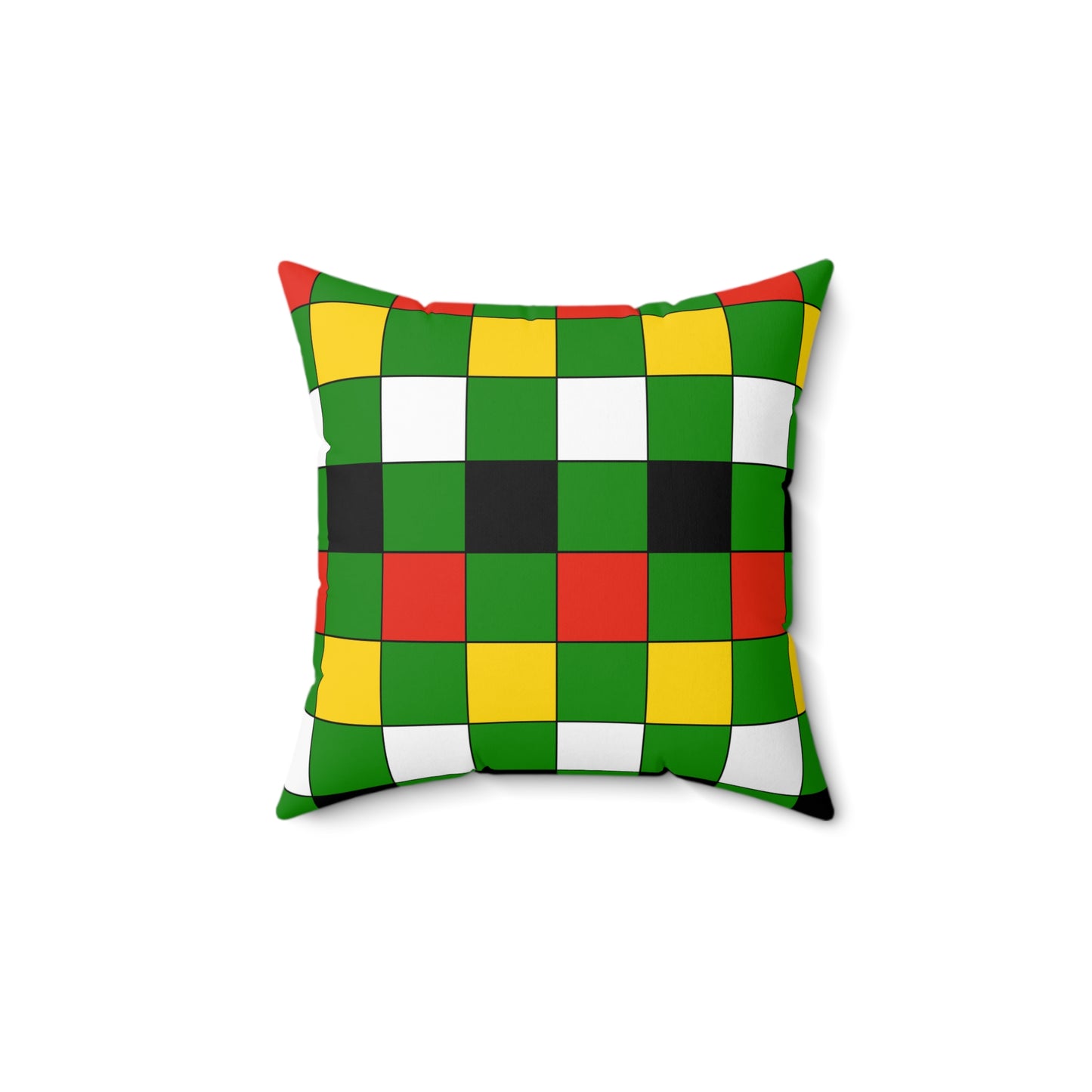 Dominica Retro Check Cushion Pillow