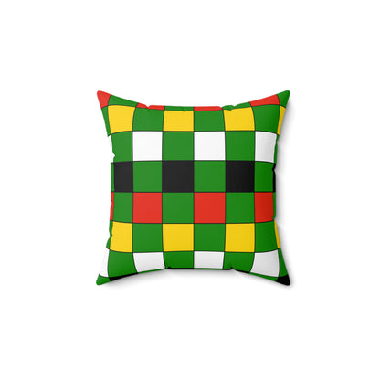 Dominica Retro Check Cushion Pillow