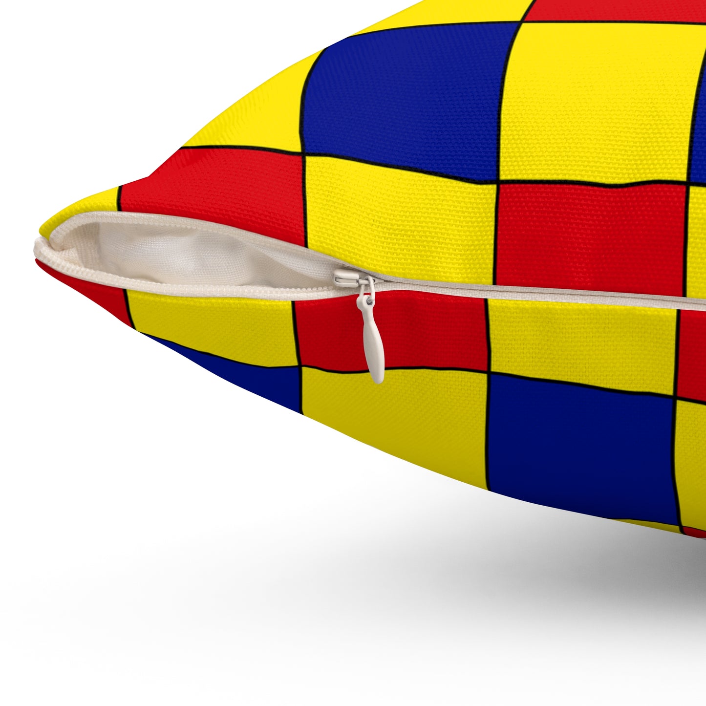 Colombia Retro Check Cushion Pillow