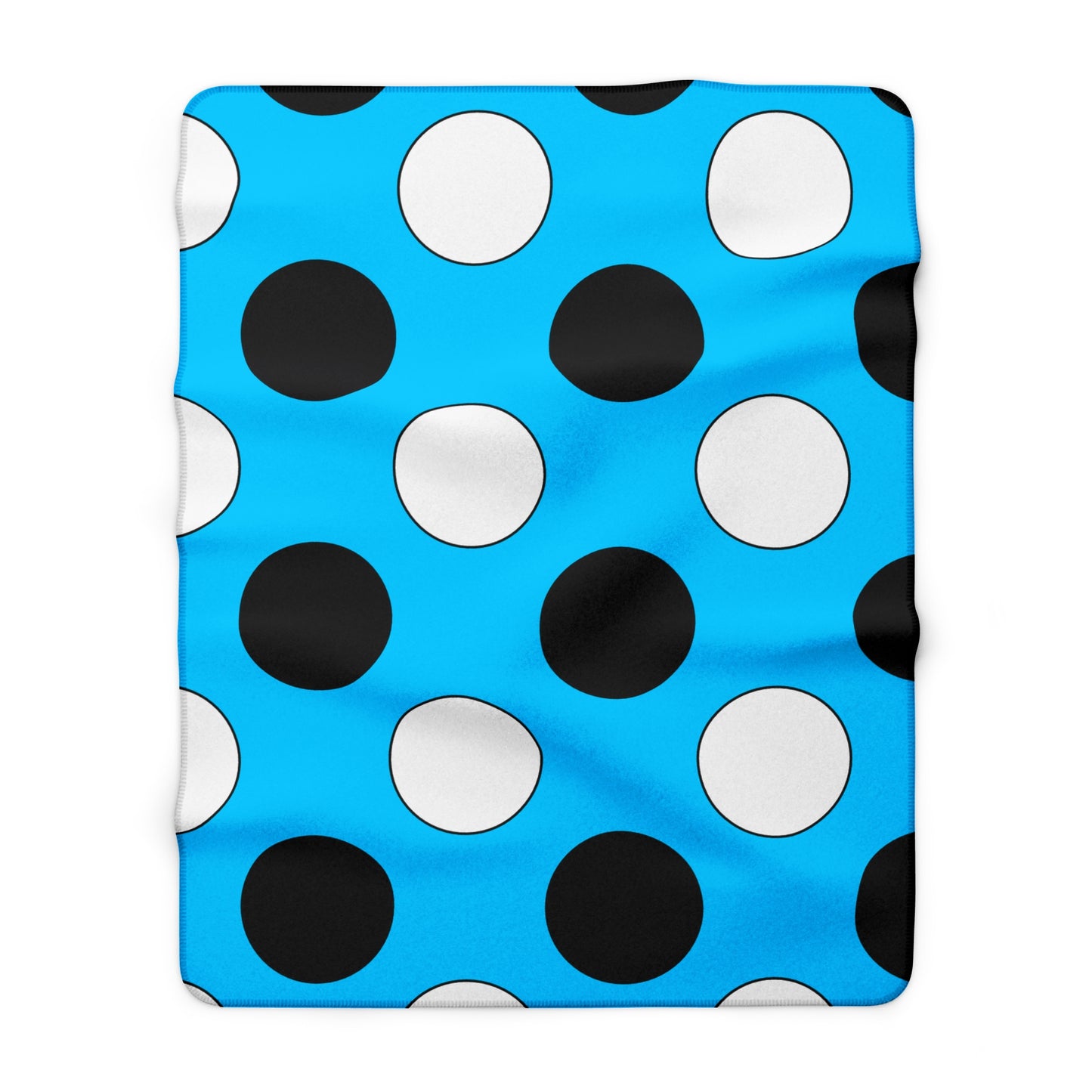 Botswana Retro Polka Dots Blanket Throw