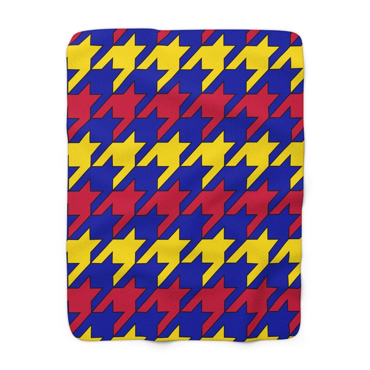Andorra Retro Houndstooth Blanket Throw
