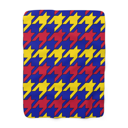 Andorra Retro Houndstooth Blanket Throw