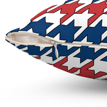 Serbia Retro Houndstooth Cushion Pillow